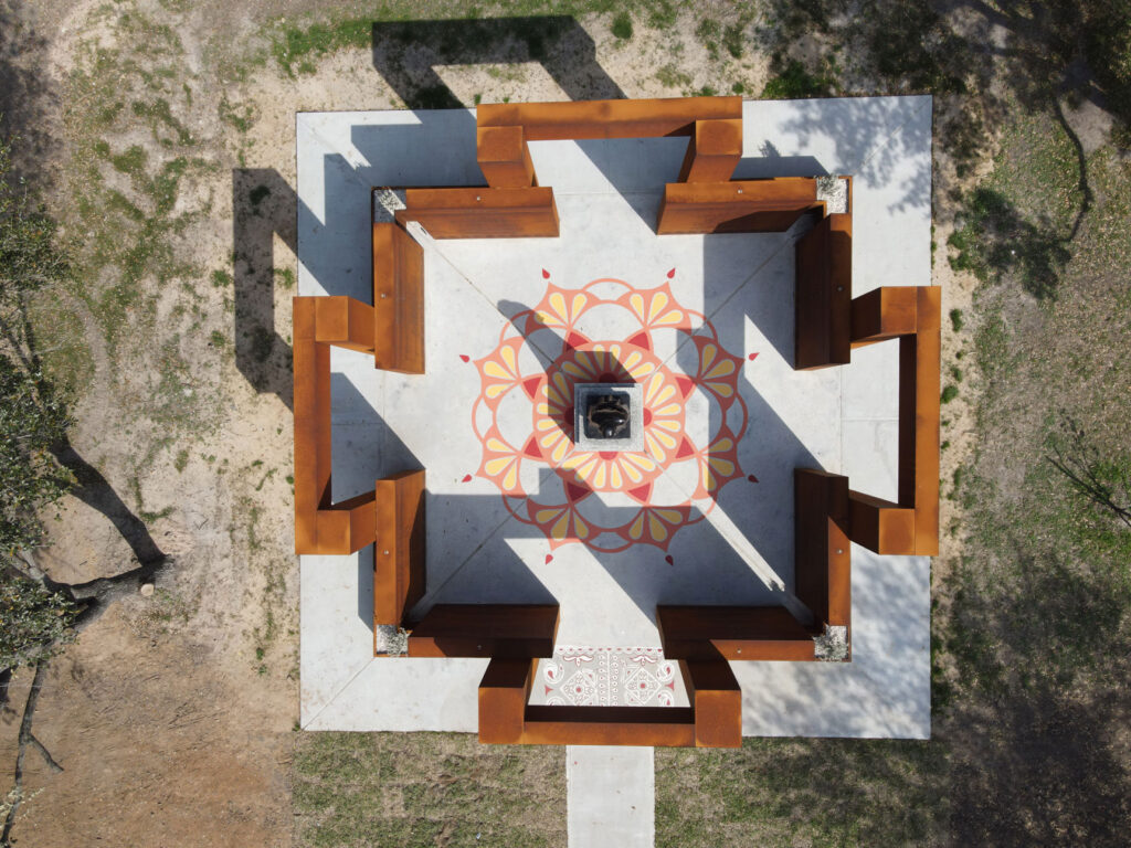 See how ARIA was able to use cor-ten steel to create a unique monument that will stand for many years to come.
