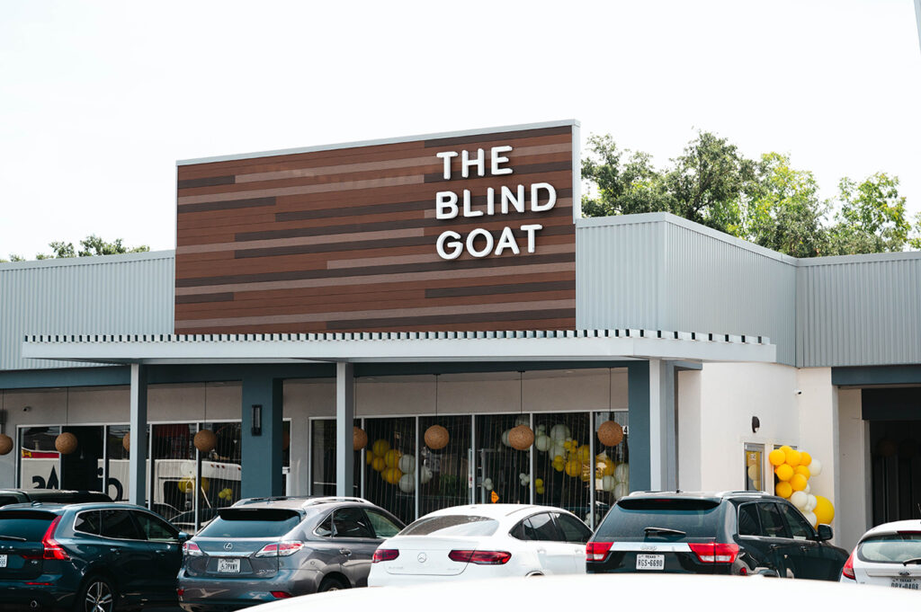 The Blind Goat | Aria Signs & Design