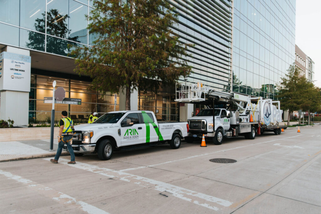 aria-fleet-installation ARIA Signs & Design | Full Service Expertise